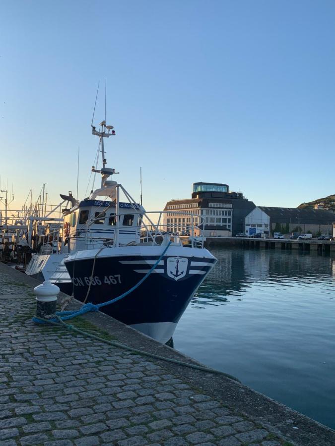 Le Ponton Daire Fécamp Dış mekan fotoğraf